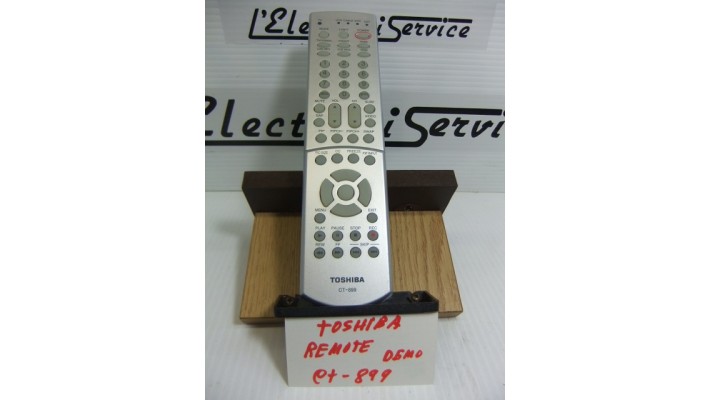 Toshiba  CT-899 remote  control for tv vcr dvd .